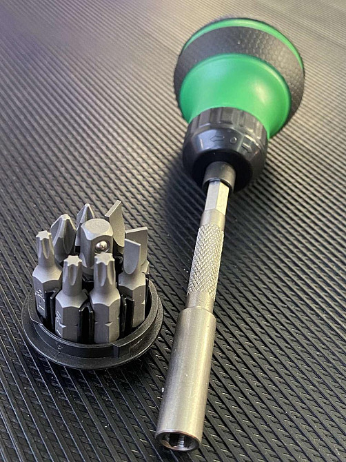 Трещоточная отвертка-мини TOPTUL 9-в-1 GAAR1101 Харків - зображення 4