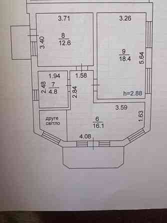 Двоповерховий будинок в Деснянському районі Київ