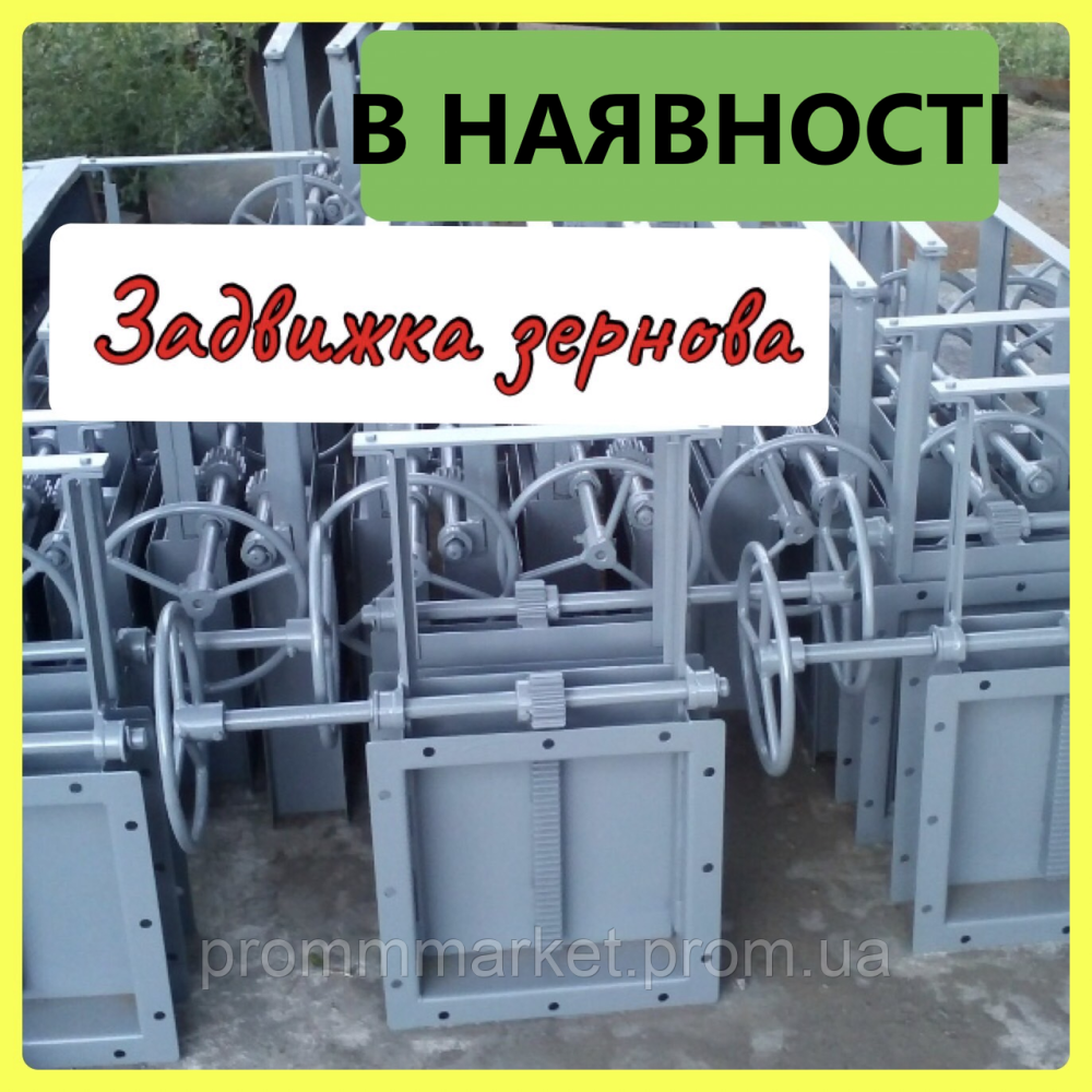 Засувка рейкова ручна 220х220 Дніпро - зображення 1