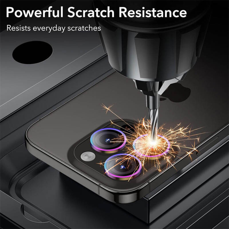 Защитное стекло Metal Classic на камеру (в упак.) для Apple iPhone 15 Pro (6.1") / 15 Pro Max (6.7") Херсон - изображение 10