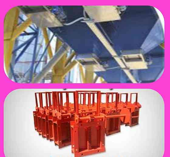 Задвижка реечная , шиберная заслонка любое нестандартное сечение Киев