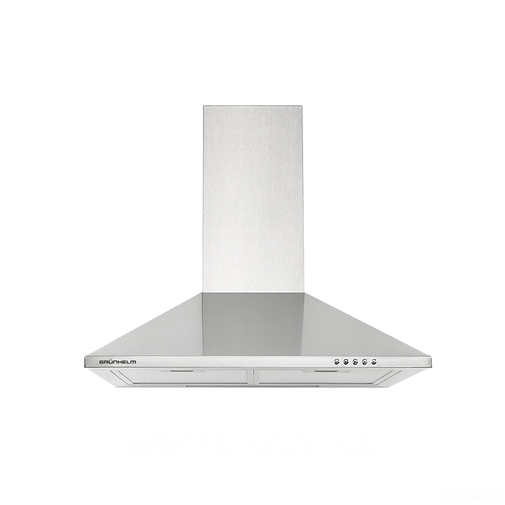 Вытяжка кухонная купольная GRUNHELM GVK 234 I (купольная, 650 м3/ч, нержавеющая сталь) Київ - зображення 2