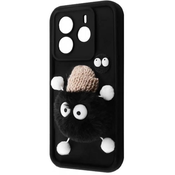 Чохол Pretty Things для Xiaomi Redmi Note 14 4G EU Black/Fluffy Black (Код товару:40340) Харьков - изображение 1