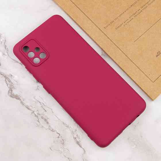 Чехол TPU GETMAN Liquid Silk Full Camera для Samsung Galaxy A71 Херсон