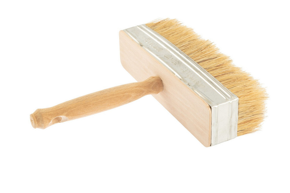 Макловица MASTERTOOL 180х50 мм натуральная щетина с деревянной ручкой 91-9218 Харьков - изображение 2