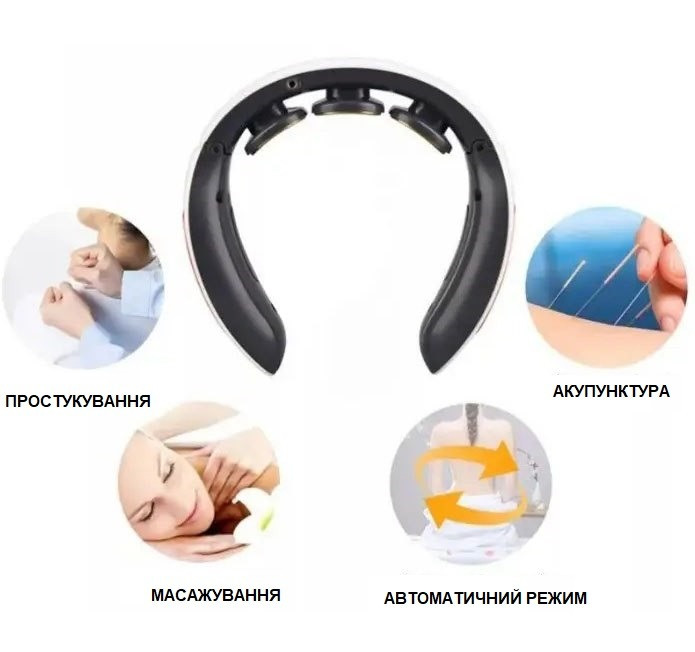 Масажер для шиї HX-1680, 6 режимів застосування Одесса - изображение 6