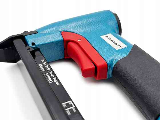 Пневмостеплер профессиональный под скобу (12.7;0.65*0.95;6-16) AIRKRAFT 21PRO Харків