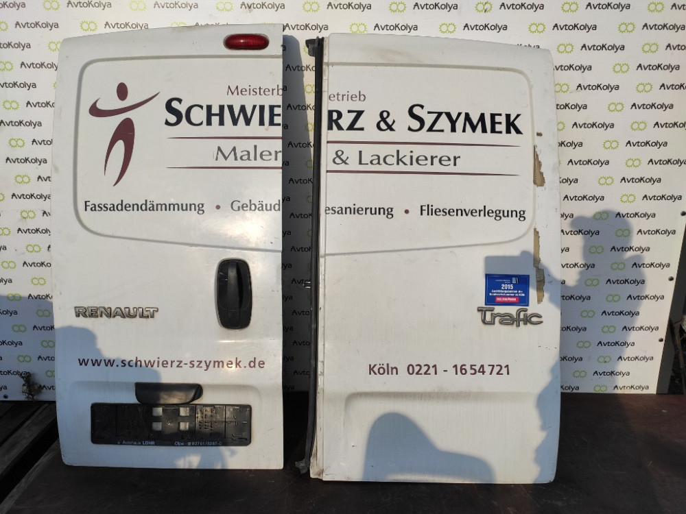 Дверь задняя комплект Opel Vivaro 2001-2013 (груз.) Ковель - зображення 1