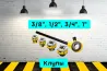 Клупы 3/8" - 1" на прокат, аренда инструмента Кривий Ріг
