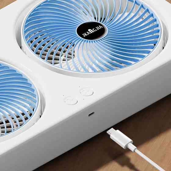 Настольный вентилятор F105 Dual-Fan Design 1800mAh Херсон