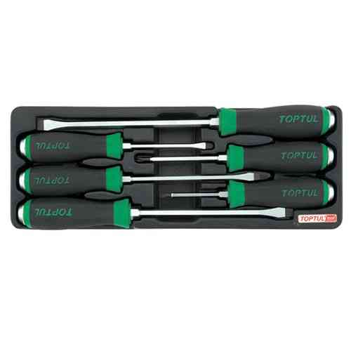 Набор ударных отверток с шестигранником 6 ед. (в ложементе) TOPTUL GAAT0601 Харків