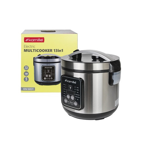 Мультиварка Kamille KM-6831 700 Вт серебристая Київ - зображення 4