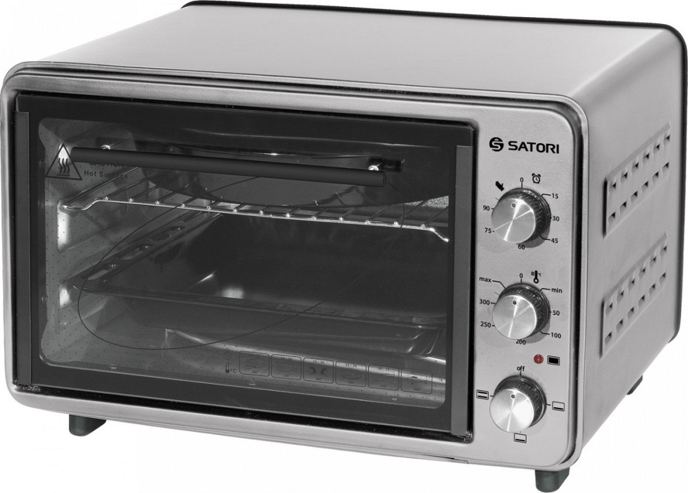 Электрическая печь Satori SEO-3810-GR Київ - зображення 1