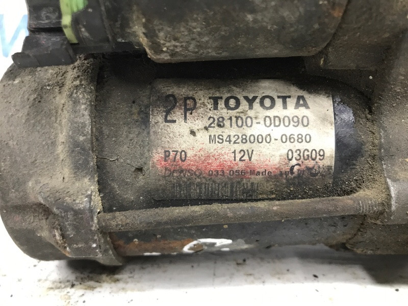 Стартер Toyota Avensis T25 1.8 БЕНЗИН 1ZZFE 2003 (б/у) Киев - изображение 6