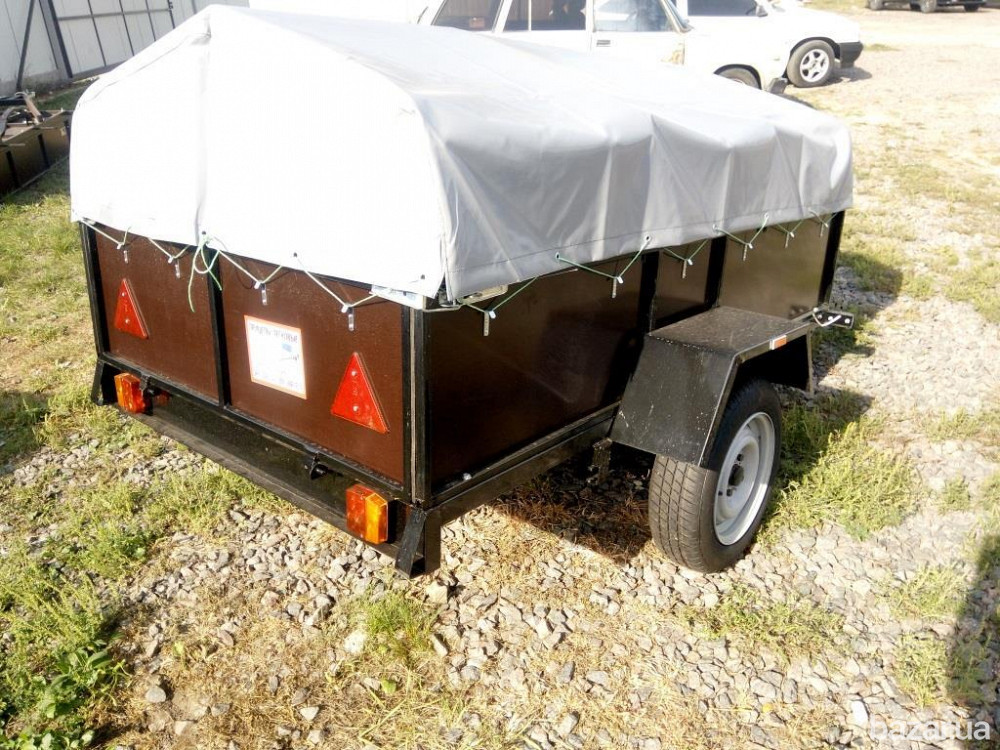 Причіп ПГМФ-830220F 2.20х 1.30 х 0.40 м (фанерний) Баришівка - зображення 9