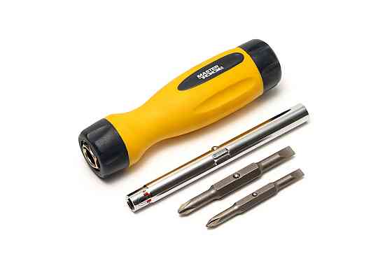 Отвертка MASTERTOOL 4-в-1 PH1-PH2/SL5-SL6 75 мм 40-0516 Харьков