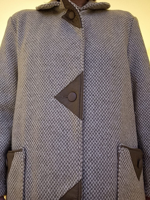 Продам демисезонное женское пальто р.48-50,рост 170 см Киев - изображение 2