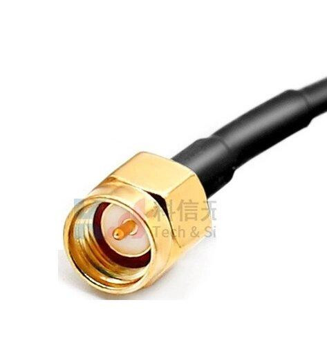 Антенна 600-4200, 4900-6200 МГц 9 дБ, до 30 Вт, SMA разъем, кабель RG 174 1.5 м. Смотрите графики КС Днепр - изображение 1