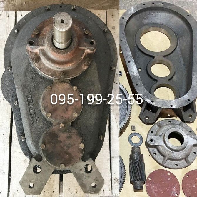 Редуктор ремінний ТСН.02.020. Шестерня ТСН.02.601 (редуктора ТСН.02.020) Дніпро - зображення 1