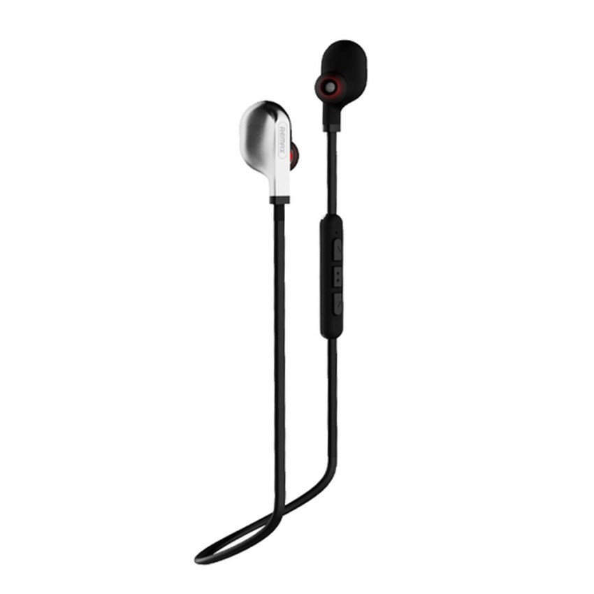 Вакуумные наушники Bluetooth Earphone Sports Remax RB-S18-Black Київ - зображення 1