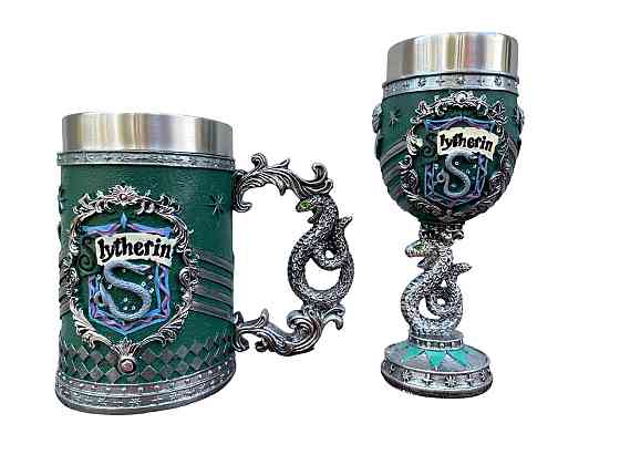 Подарочный набор Кружка и Бокал 3D Harry Potter Слизерин New Київ