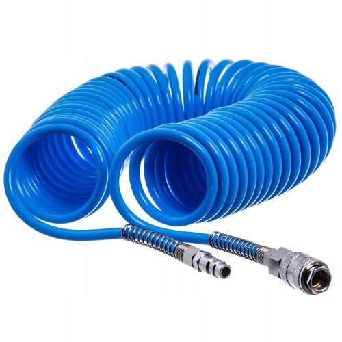 Шланг спиральный быстросъёмный 5,5x8мм L=5м полиуретановый AIRKRAFT AHC46-A Харків - зображення 2