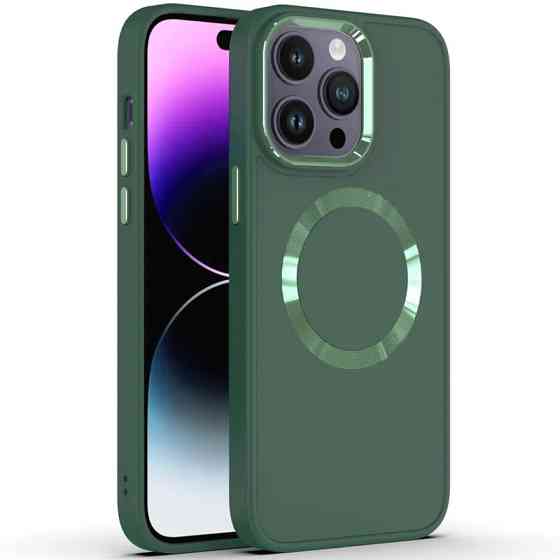TPU чехол Bonbon Metal Style with MagSafe для Apple iPhone 12 Pro Max (6.7") Херсон