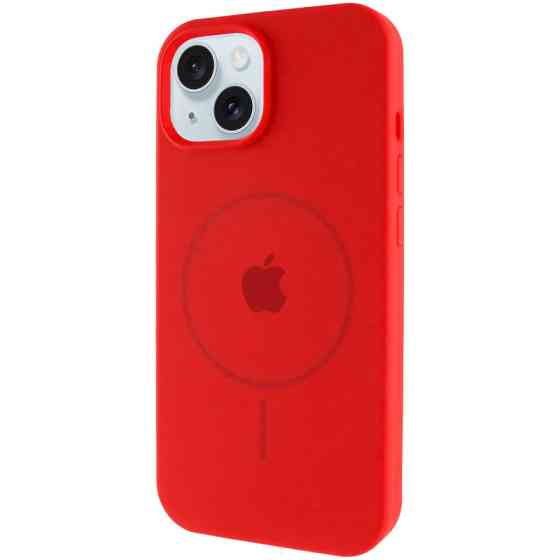 Чехол Silicone Case Full Protective (AA) with MagSafe для Apple iPhone 15 Plus (6.7") Херсон