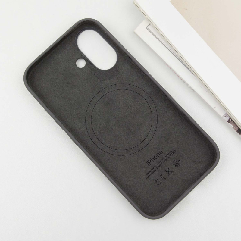 Чехол Silicone case (AAA) with Magsafe and Animation (button) для Apple iPhone 16 (6.1") Херсон - зображення 5