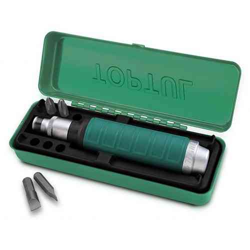 Ударно-поворотная отвертка с насадками TOPTUL 6 ед. GAAD0602 Харків