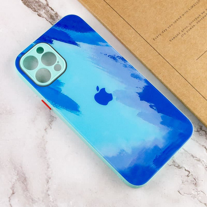 Чехол TPU+Glass Impasto abstract для Apple iPhone 12 Pro Max (6.7") Херсон - зображення 3