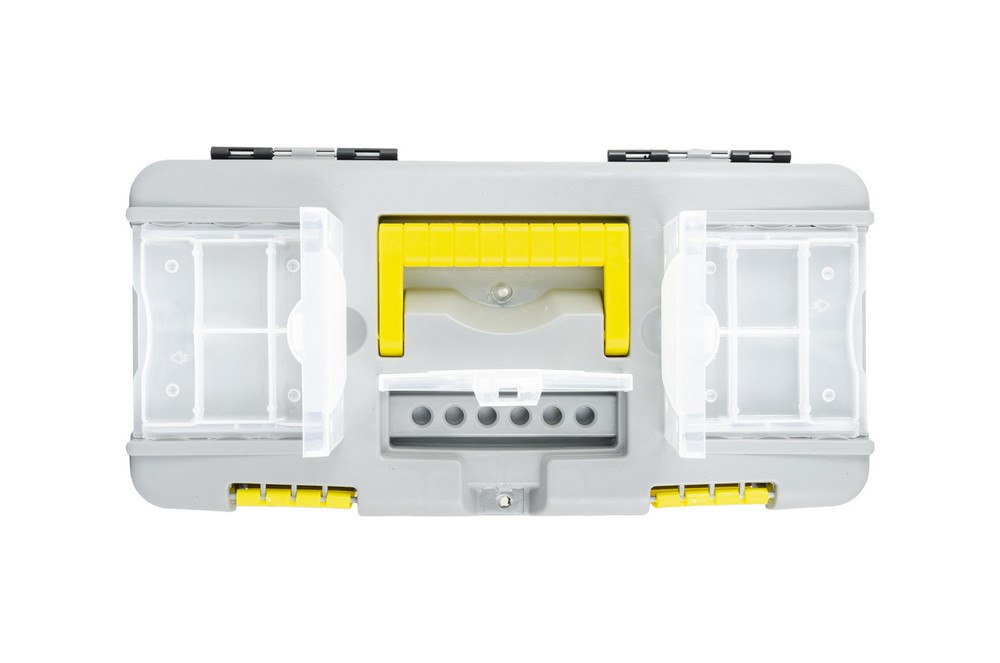 Ящик для инструментов MASTERTOOL с пластиковыми замками съемные органайзеры 12" 300х154х124 мм 79-28 Харьков - изображение 6