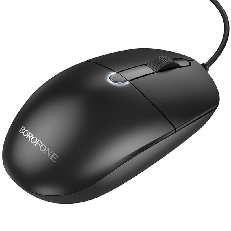 Мышь проводная Borofone BG17 Morning Херсон - изображение 6
