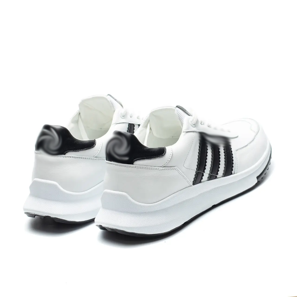 Мужские кожаные кроссовки Retropy White Київ - зображення 4