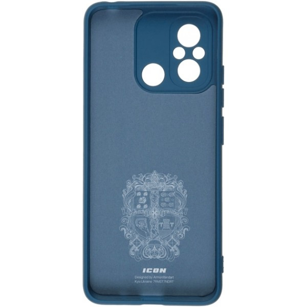 Панель ArmorStandart Icon Camera cov для Xiaomi Redmi 12C/11A/Poco C55 Dark Blue (ARM65967) (Код тов Харків - зображення 3