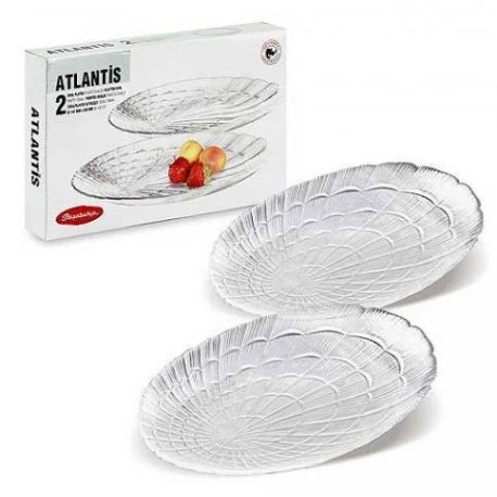 Набір тарілок 2 шт 15х24 см Atlantis Pasabahce PS-10238 Киев - изображение 1