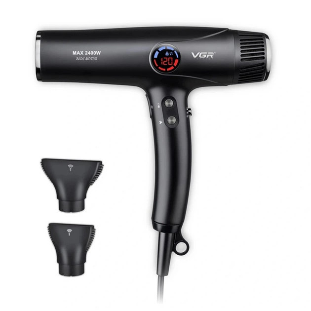 Фен VGR V-469 2400 Вт черный Київ - зображення 2