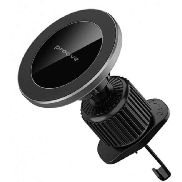 Автомобільний тримач Proove Ironside Air Outlet Car Mount Magnetic Ring Black (CHIS00000001) (Код то Харків - зображення 1