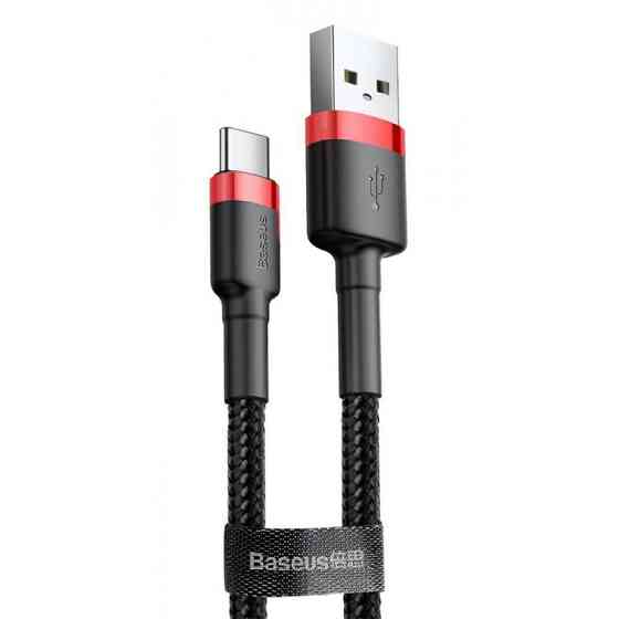 Дата кабель Baseus Cafule USB to Type-C Cable 2A (2m) (CATKLF-C) Херсон