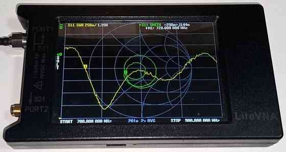 Антенна 750-850MHz 7dBi, до 50W, 55 см, водонепроницаемая, дальнего действия, N-male, черная Днепр