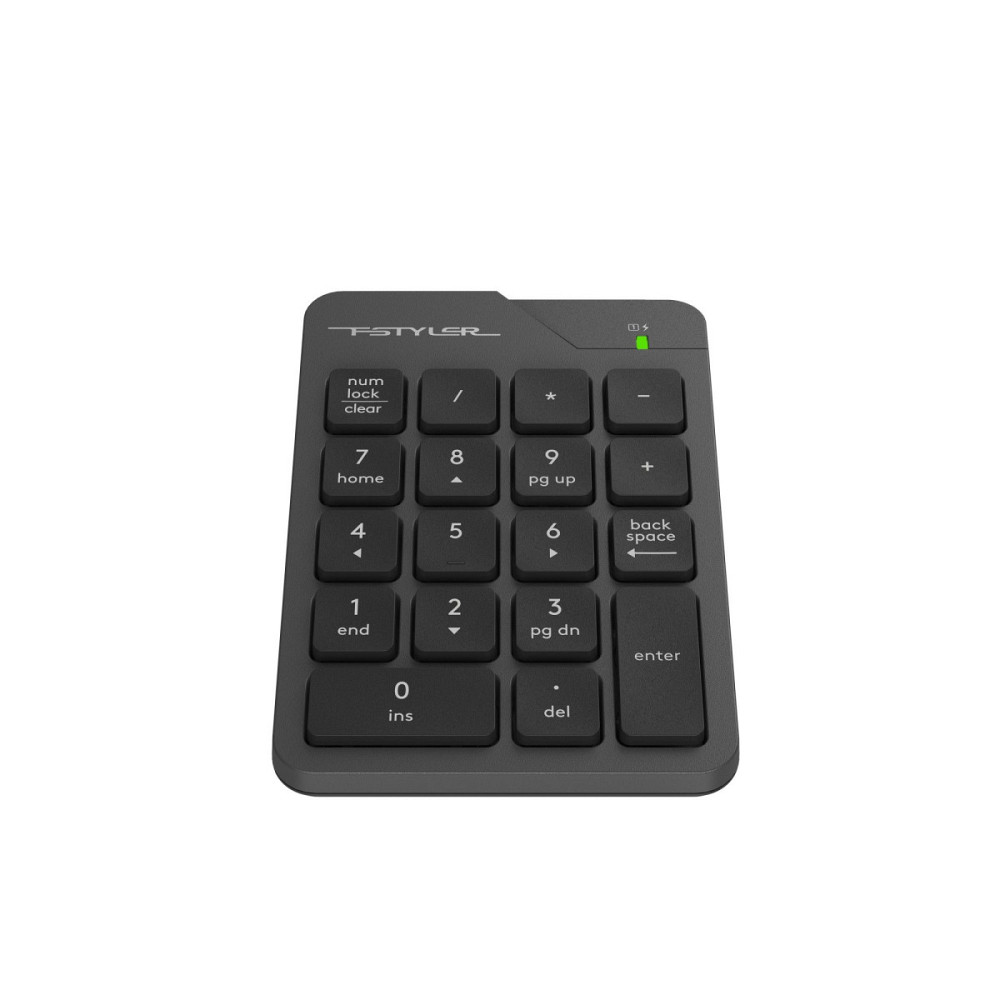 Клавиатура компьютерная безпроводная цифровой блок A4Tech Fstyler Numpad FGK21C(Grey) серая Київ - зображення 7