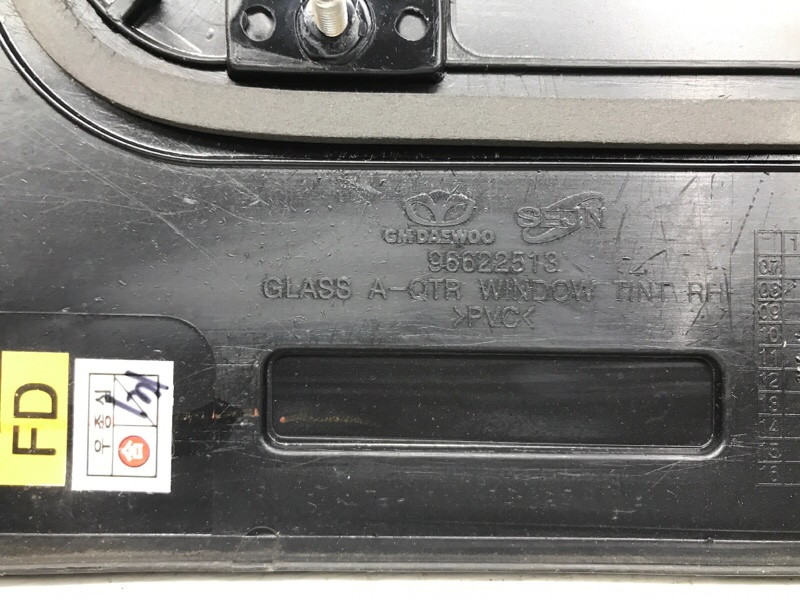 Стекло в кузов заднее правое Chevrolet Captiva 2011-2018 96622513 (Арт. 47187) Київ - зображення 4