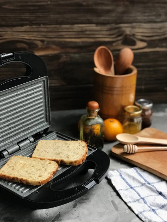 Сэндвичница-гриль 2в1 Edenberg EB-64421 1000 Вт Киев - изображение 2