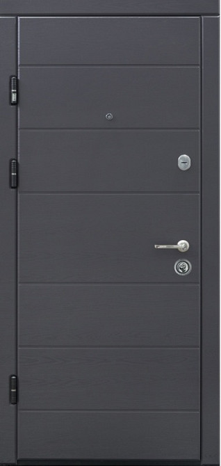 Вхідні двері ПК-202 (дуб гріфель/пломбір) Черкаси - зображення 1