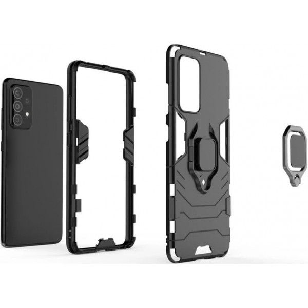 Чохол Transformer Ring for Magnet для Samsung A72 Black (Код товару:16179) Харків - зображення 4