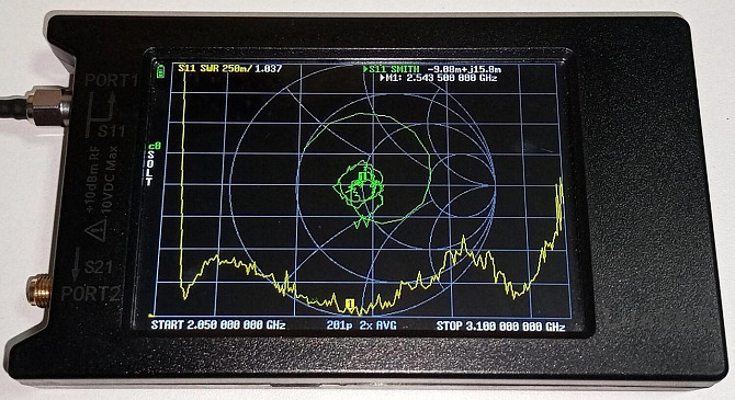 Антенна спиральная 2105-3070MHz 15.2dB, до 80W, направленная RHCP, 10 витков, SMA-female (гнездо) (1 Днепр - изображение 3