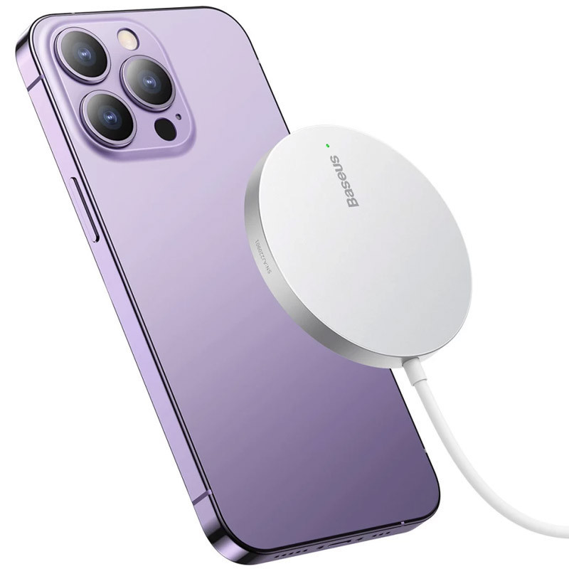 БЗУ Baseus Simple Mini3 Magnetic Wireless Charger 15W (CCJJ0400) Херсон - изображение 5