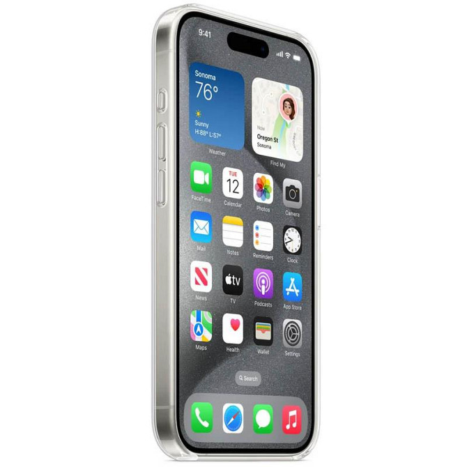 Уценка Чехол TPU Clear Case with MagSafe для Apple iPhone 16 Pro (6.3") Херсон - изображение 2
