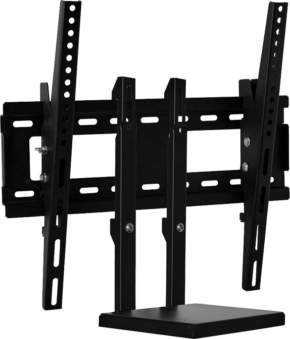 Комплект для установки ТВ с полкой для тюнера ElectricLight 13b907st-Black черный Київ - зображення 3