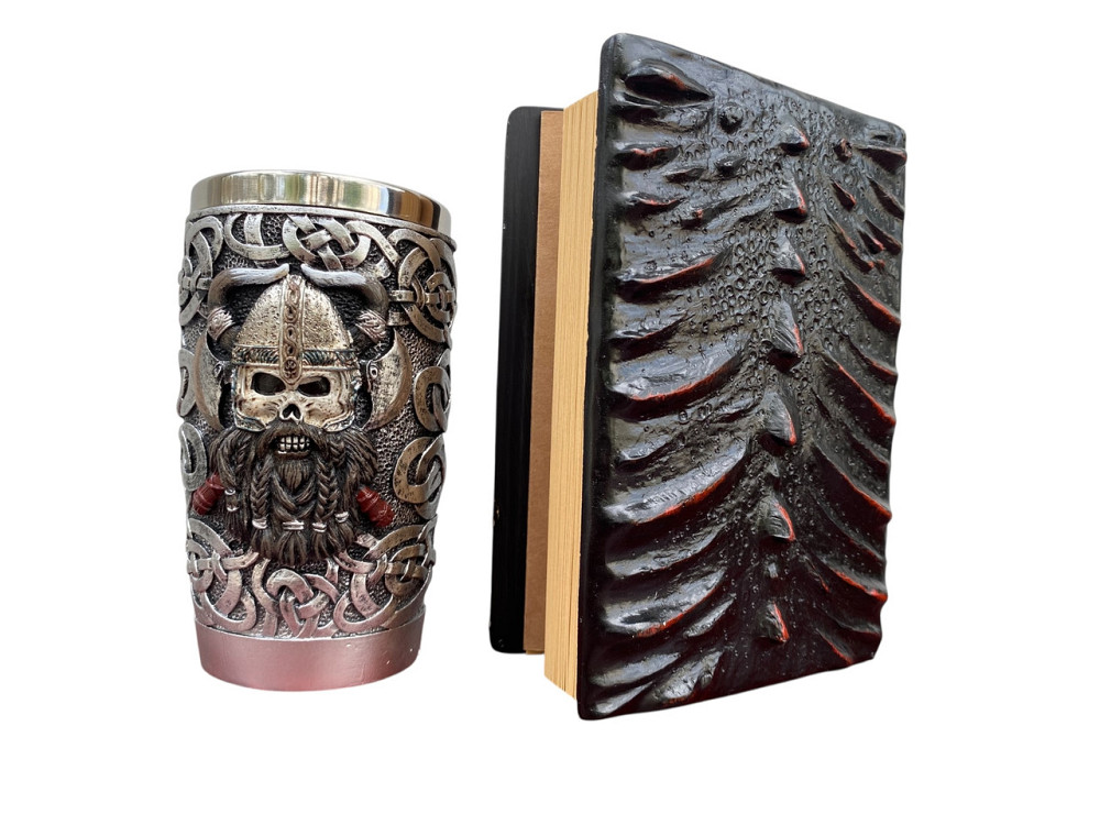 Подарочный набор Стакан 3 Викинг Рыцарь и Блокнот 3 «Око Пламинного Дракона» Київ - зображення 4